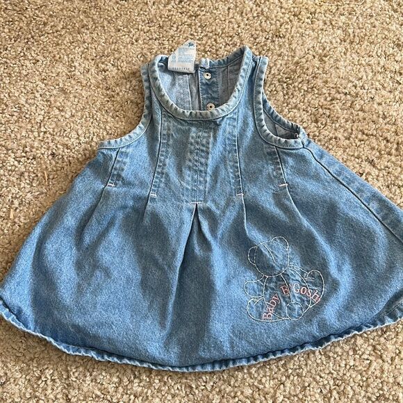 Vintage Baby OshKosh B’Gosh Denim Dress - Picture 1 of 5